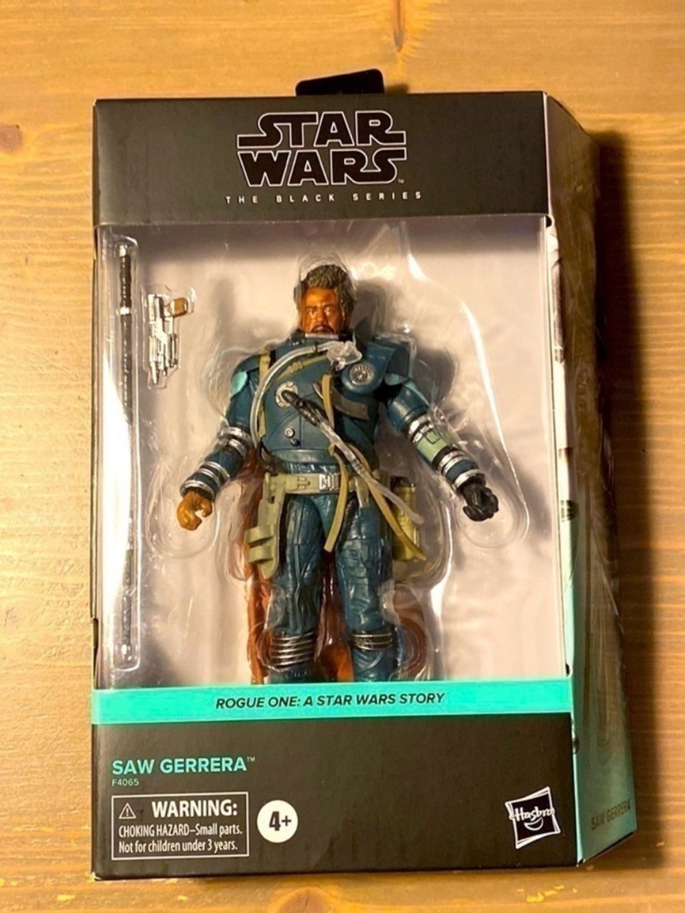 Star Wars Black Series Saw Gerrera Rogue One 6" Deluxe Action Figure New Sealed